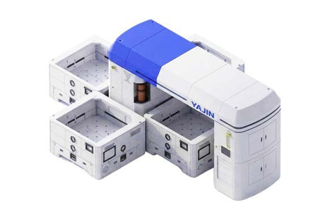 AI-BD 核心主機搭配多個維修工作站的擴充示意
